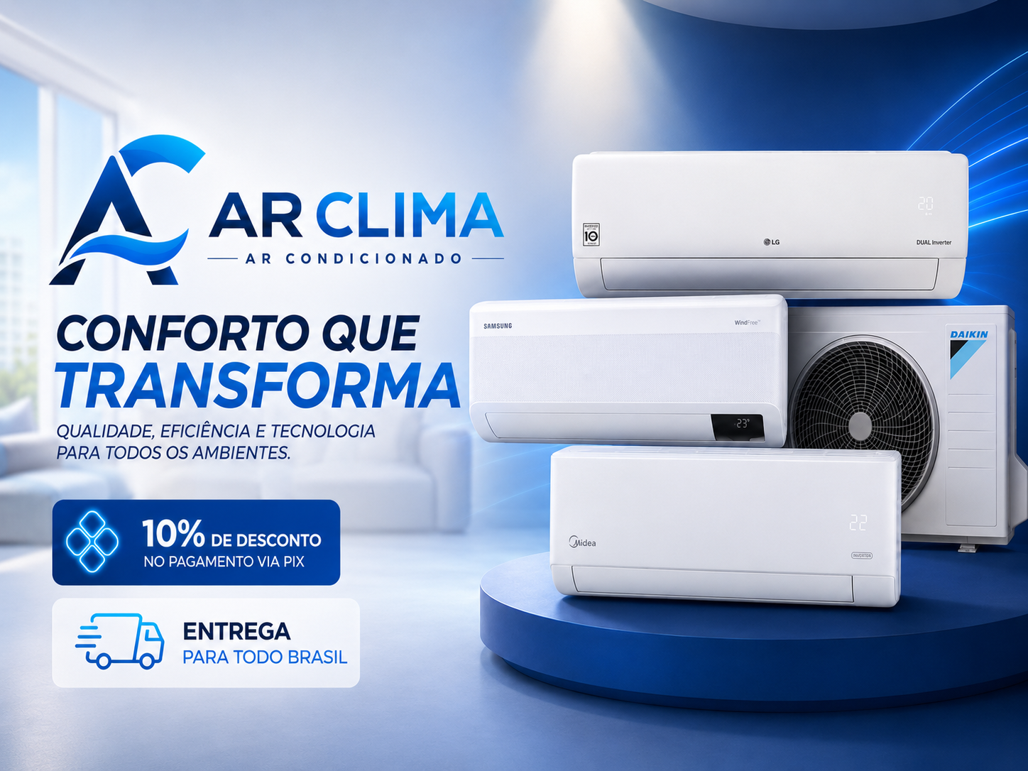 Conforto que transforma
